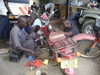 One of the beneficiaries of the organisation qualified as mechanic